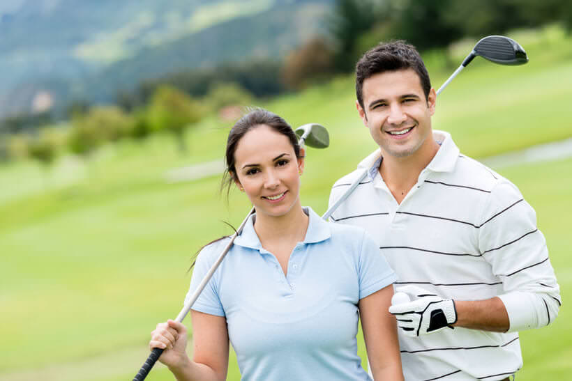 golf couple dating