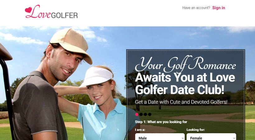 love golfer homepage